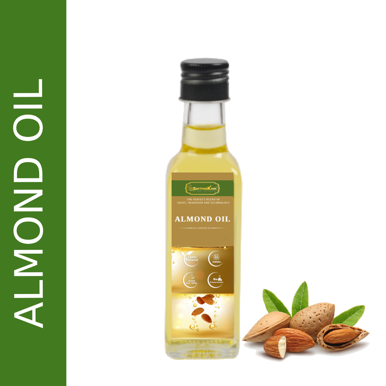 Cold Pressed Virgin Almond oil