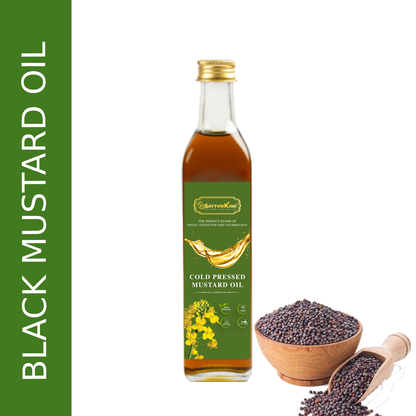 Cold Pressed Black Mustard Oil