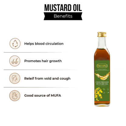 Cold Pressed Black Mustard Oil