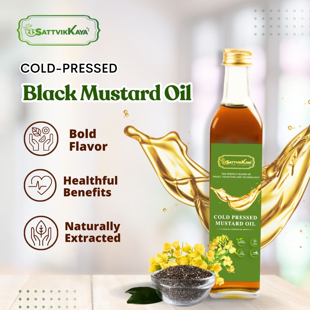 Cold Pressed Black Mustard Oil